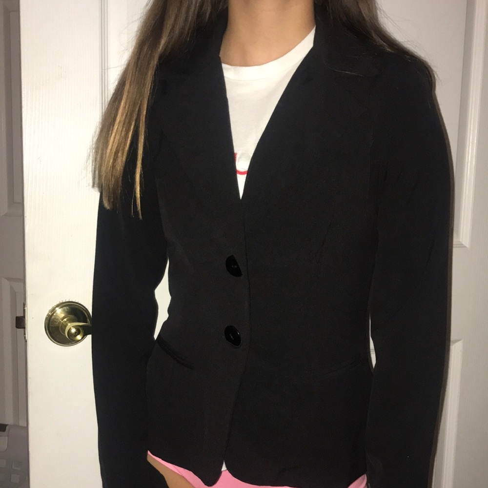 Black suit coat